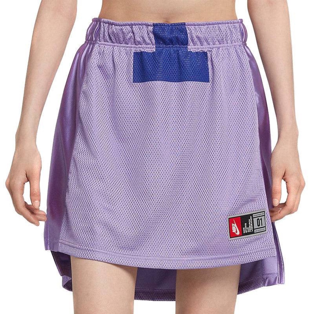 Nike Lab Collection Football Purple Mesh Skirt
